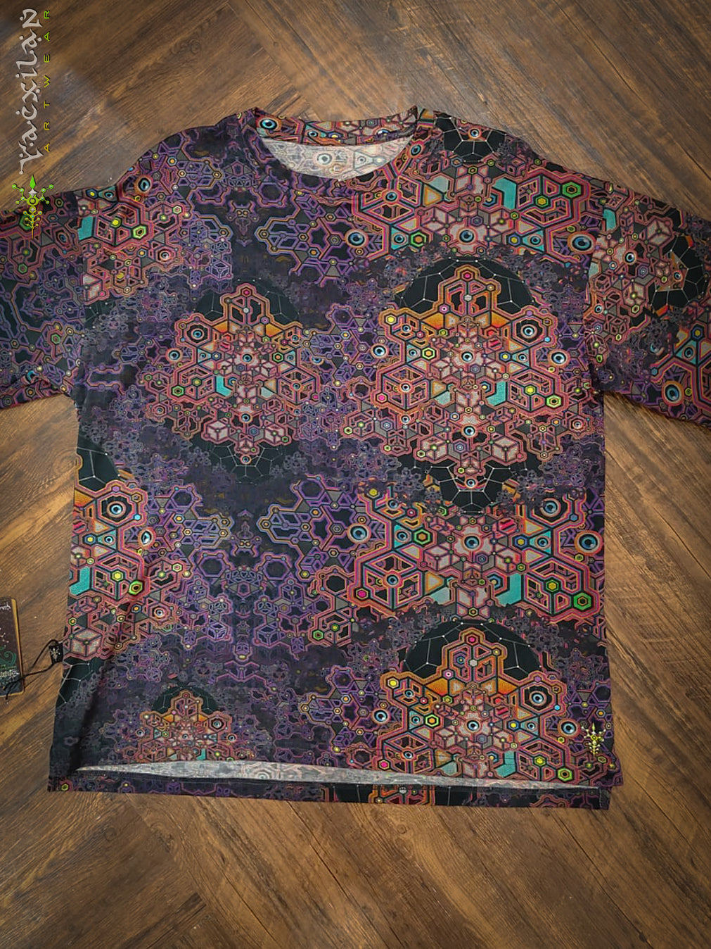 New T-Shirt Men / Cotton Supima AOP - ASTROCORAL